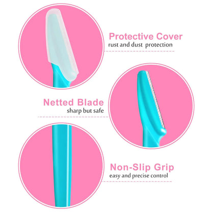 Eyebrow Trimmer Makeup Beauty Tools Safe Eye Brow Razor Face Body Hair Removal