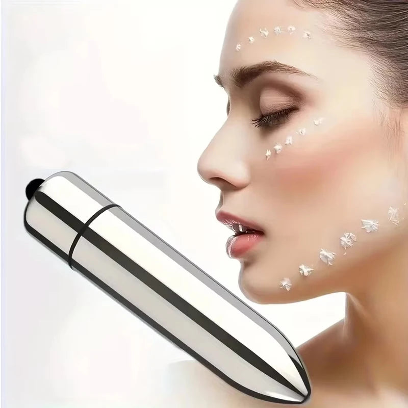 1pc Mini Vibrating Massager Facial And Eye Massage Treatment