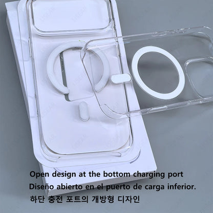 Original Clear Magnetic Phone Case For iPhone 18 17 Pro Max 16
