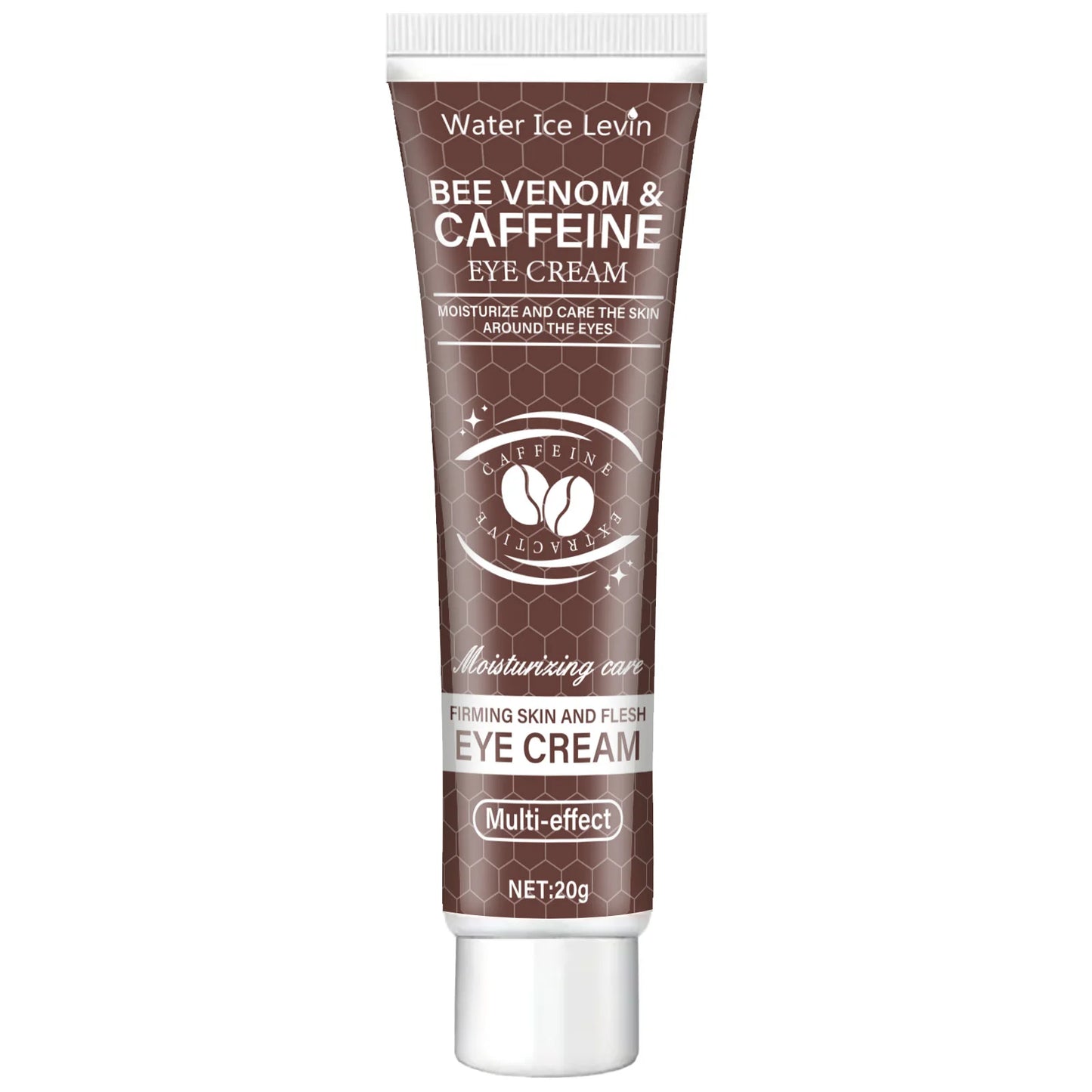 Natural caffeine powerful moisturizing and firming eye cream 20g, used for puffiness and dark circles