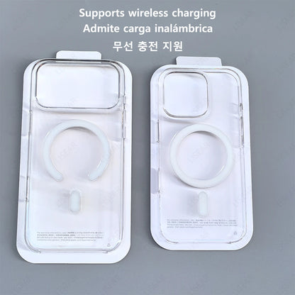 Original Clear Magnetic Phone Case For iPhone 18 17 Pro Max 16
