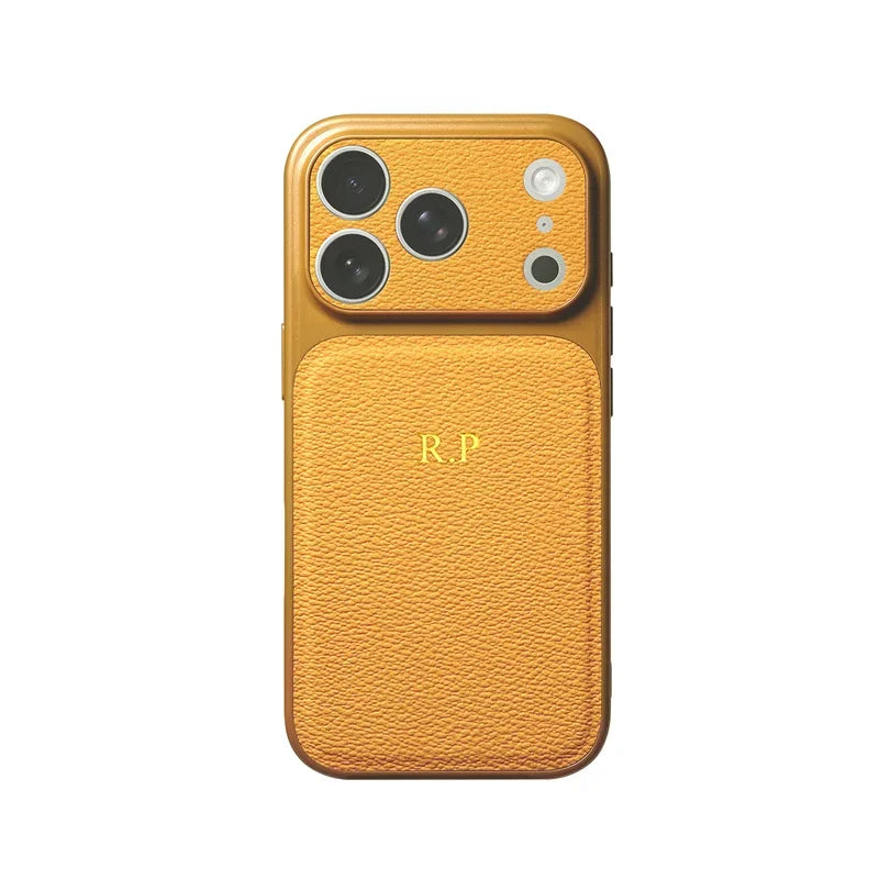 Leather Case For iPhone 15 14 13 17 Pro Max 14 16 Plus 17 Air Luxury Lens Protection
