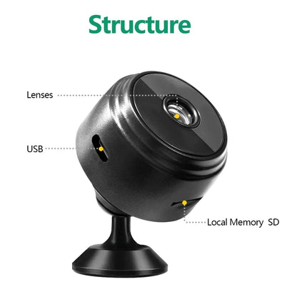 A9 Wifi Mini Camera 1080P Security Monitoring HD Camera