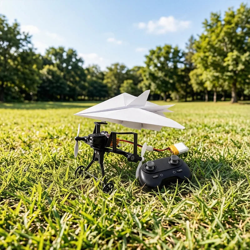 RC Paper Airplane Electric Power Kit Diy