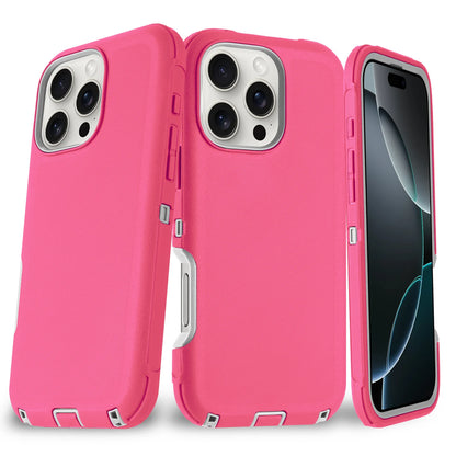 New Heavy Duty Defender Series Case for Iphone 17 16 16 Pro 16 Plus 16 Pro Max Hard