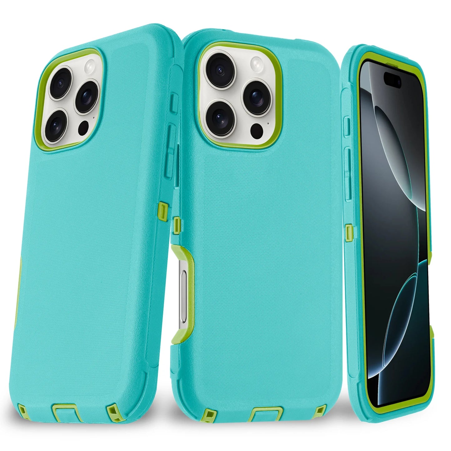 New Heavy Duty Defender Series Case for Iphone 17 16 16 Pro 16 Plus 16 Pro Max Hard