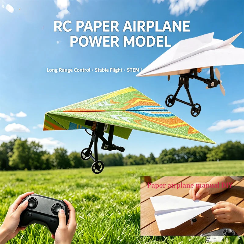 RC Paper Airplane Electric Power Kit Diy