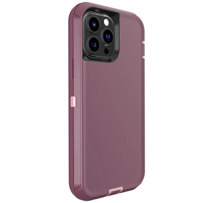 Luxury 3in1 Armor Ott CASE BOX for IPhone 17 16 15 14 13 12 11 Pro Max