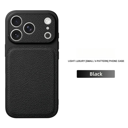 Leather Phone Case, Anti-Scratch & Shockproof Protective Cover for iPhone 17 Pro Max