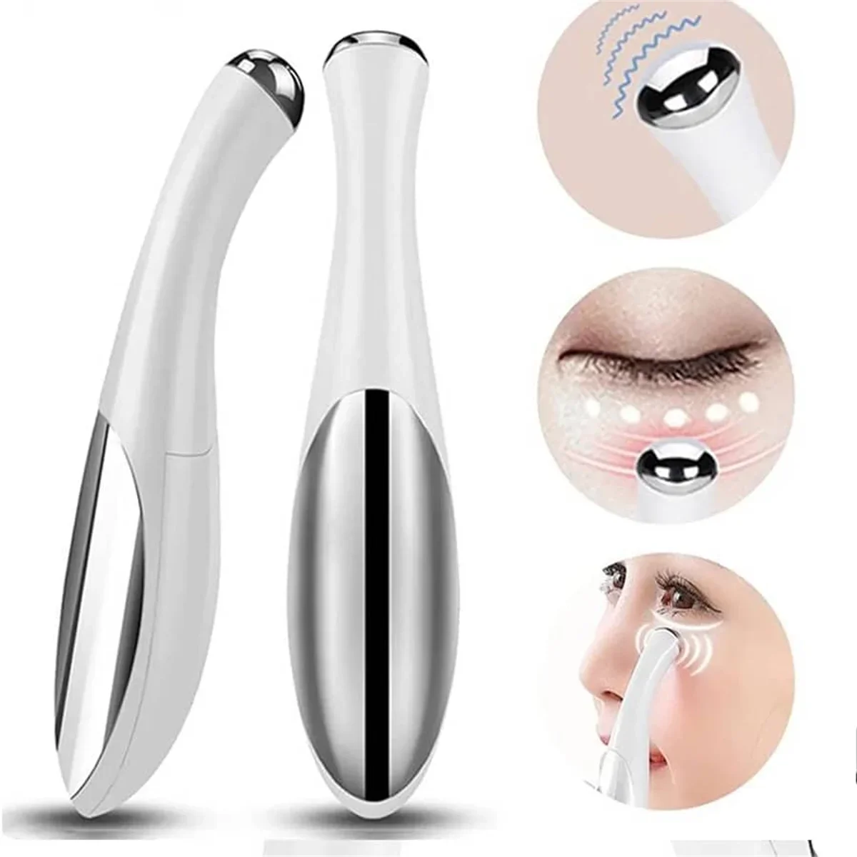 Electric Eye Massager For Vibration, Wrinkle Removal, Anti-aging, Eye Massage, Removal Of Dark Circles, Beauty, Eye Care