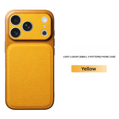 Leather Phone Case, Anti-Scratch & Shockproof Protective Cover for iPhone 17 Pro Max