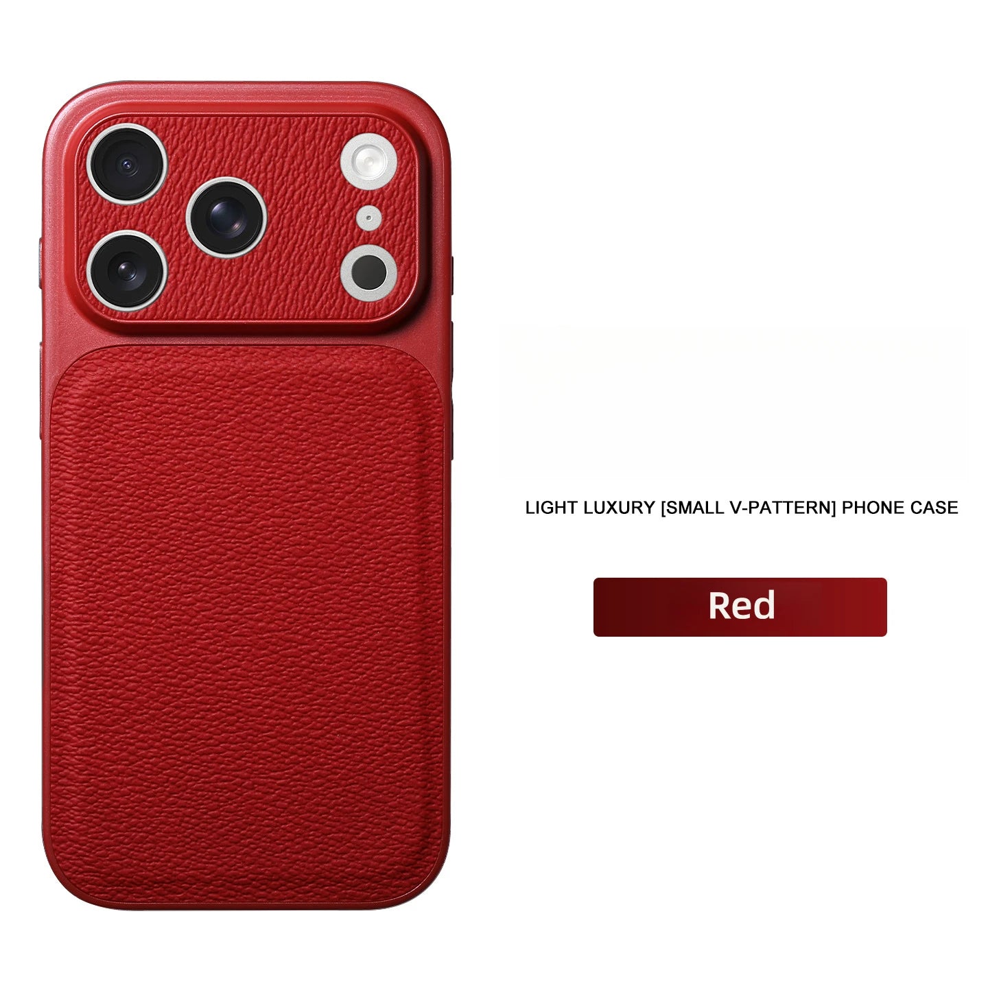 Leather Phone Case, Anti-Scratch & Shockproof Protective Cover for iPhone 17 Pro Max