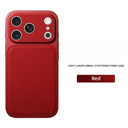 Leather Phone Case, Anti-Scratch & Shockproof Protective Cover for iPhone 17 Pro Max