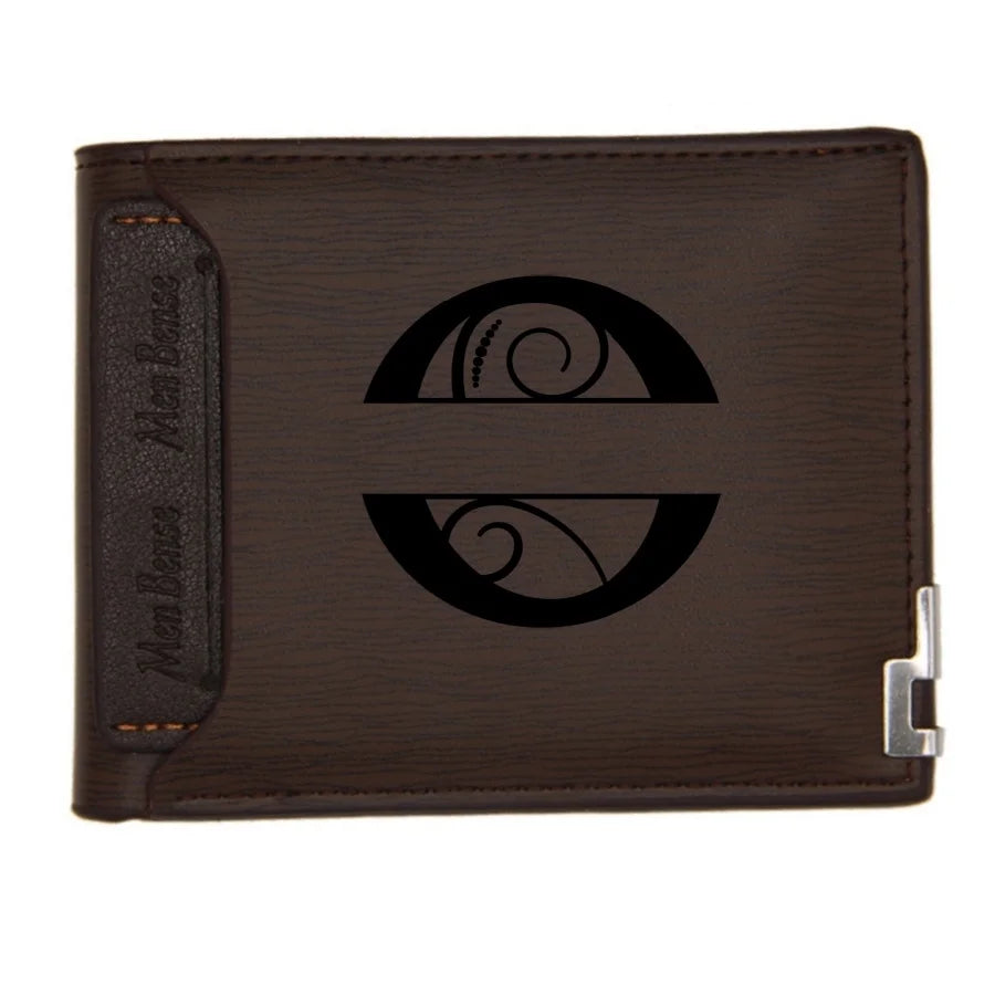 Personalized Wallet for Men Custom Wallets Leather Wallet Bifold Custom Gifts for Dad/Husband