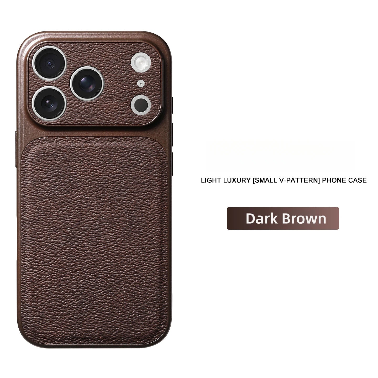 Leather Phone Case, Anti-Scratch & Shockproof Protective Cover for iPhone 17 Pro Max