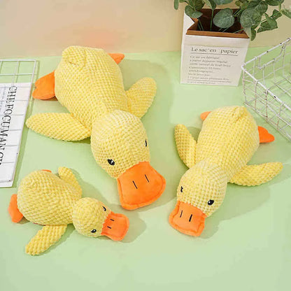 1/3PCS Things For Dogs Accessories Dog Supplies Calming Duck Squeaky Plush Toy Luxury