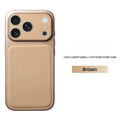 Leather Phone Case, Anti-Scratch & Shockproof Protective Cover for iPhone 17 Pro Max