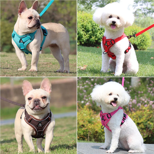 Dog Harness For Small Dog French Bulldog Pug Pitbull Puppy Pectoral Collar
