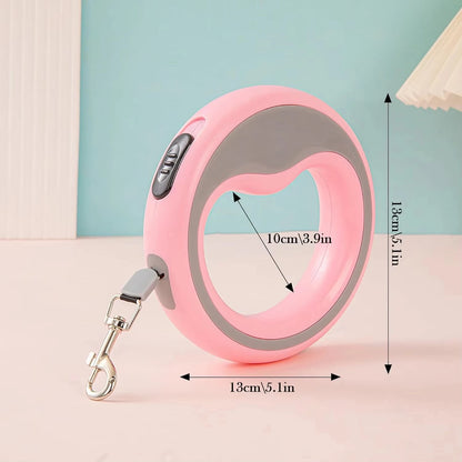 Retractable Dog Lead Heavy-Duty Extendable Dog Leads
