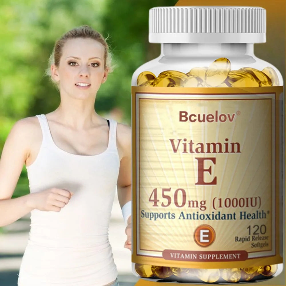 Vitamin E 1000IU Capsules Anti-aging