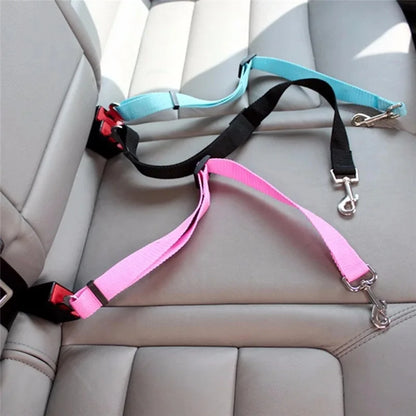 Adjustable Dogs Accessories Pet Cat Dog Car Seat Belt