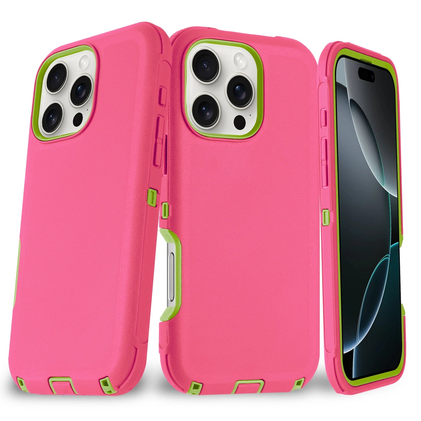 New Heavy Duty Defender Series Case for Iphone 17 16 16 Pro 16 Plus 16 Pro Max Hard