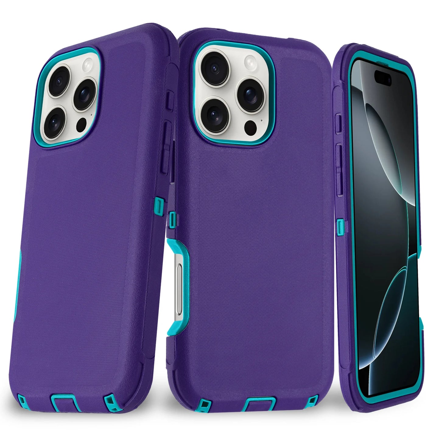 New Heavy Duty Defender Series Case for Iphone 17 16 16 Pro 16 Plus 16 Pro Max Hard