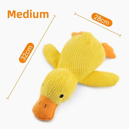 1/3PCS Things For Dogs Accessories Dog Supplies Calming Duck Squeaky Plush Toy Luxury