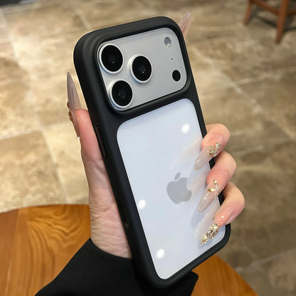 Transparent Hard Back Panel Case For iPhone 17 17 Pro 17 Pro Max Shockproof