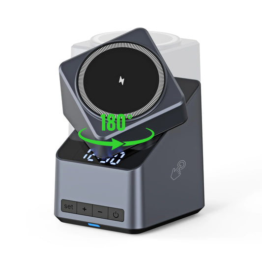 Magnetic 4 in 1 Auto Rotation Wireless Charger