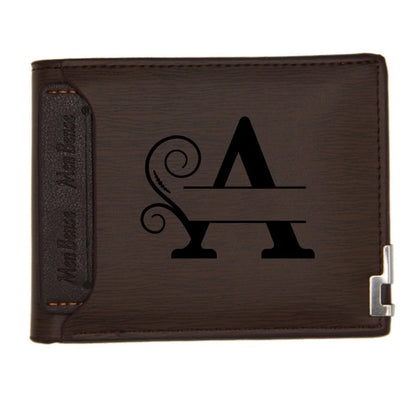 Personalized Wallet for Men Custom Wallets Leather Wallet Bifold Custom Gifts for Dad/Husband