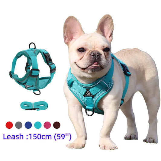 Dog Harness For Small Dog French Bulldog Pug Pitbull Puppy Pectoral Collar