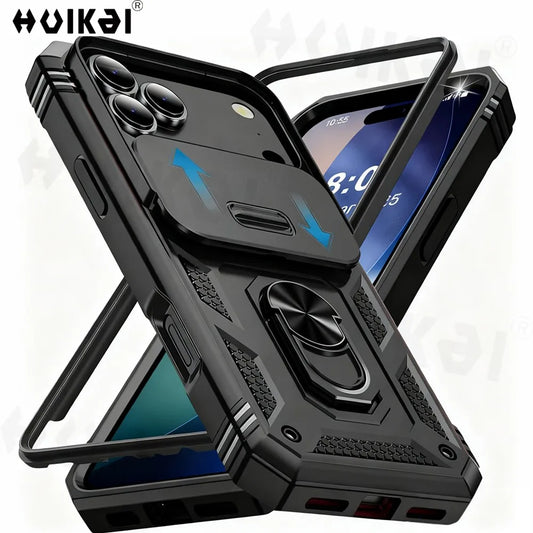 iPhone 17 Pro Max 17 Air 16e 16 Pro Max 15 14 13 12 Slide Camera Case