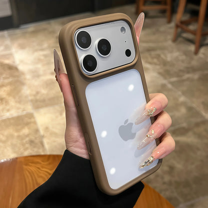 Transparent Hard Back Panel Case For iPhone 17 17 Pro 17 Pro Max Shockproof