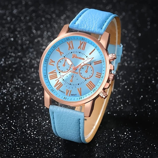 Fashion Quartz Watch and Jewellery Set