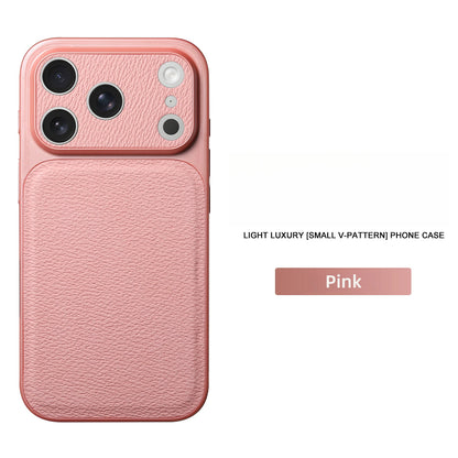 Leather Phone Case, Anti-Scratch & Shockproof Protective Cover for iPhone 17 Pro Max