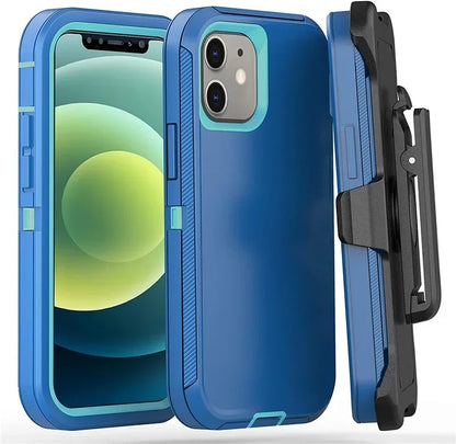 Armor Shockproof Phone Case For IPhone 17 16 15 14 13 12 11 Pro Max 14Plus XS XR Otter Case