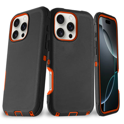 New Heavy Duty Defender Series Case for Iphone 17 16 16 Pro 16 Plus 16 Pro Max Hard