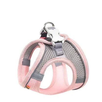 Cats Dog Accessories Small Dog Collar Safety Vest Pet Chest Rope Dogs Cover Breathable