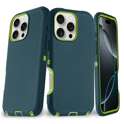 New Heavy Duty Defender Series Case for Iphone 17 16 16 Pro 16 Plus 16 Pro Max Hard