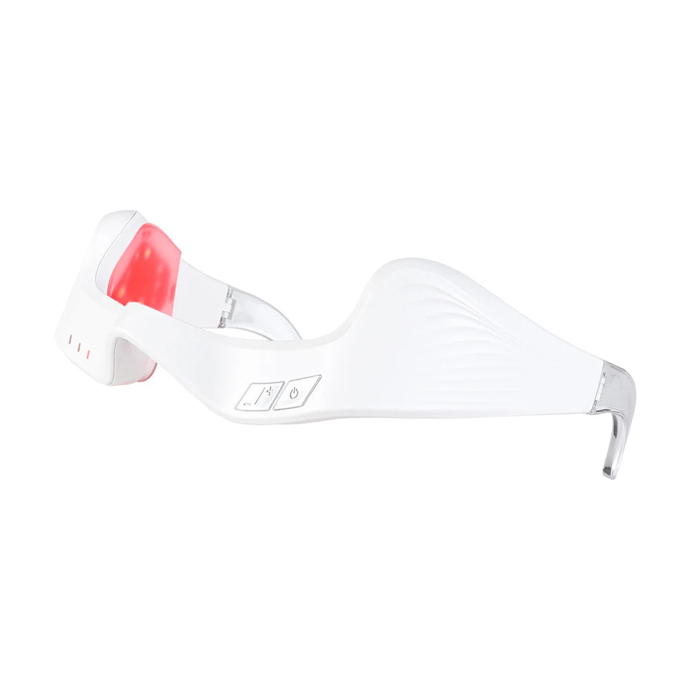 Electric Eye Massager Under-Eye Glasses Massager Eye Fatigue Relief Massager Red Light Relieves