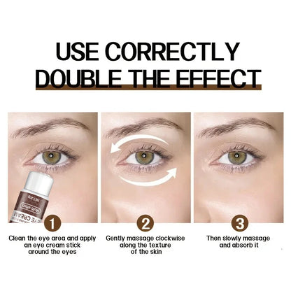 Natural caffeine powerful moisturizing and firming eye cream 20g, used for puffiness and dark circles