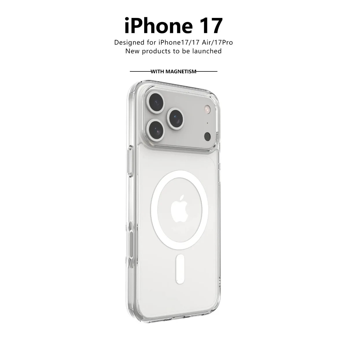 Shockproof Magnetic Wireless Charge Case For iPhone 17 Air 17 Pro Max