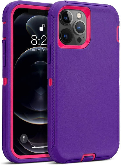Armor Shockproof Phone Case For IPhone 17 16 15 14 13 12 11 Pro Max 14Plus XS XR Otter Case