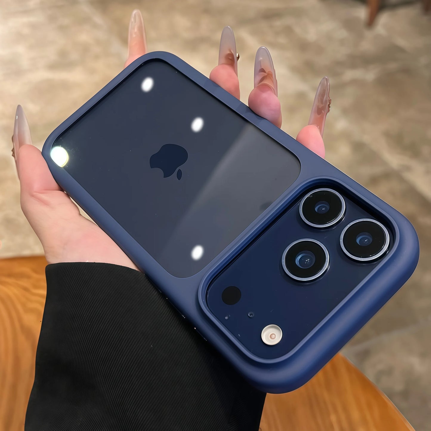 Transparent Hard Back Panel Case For iPhone 17 17 Pro 17 Pro Max Shockproof
