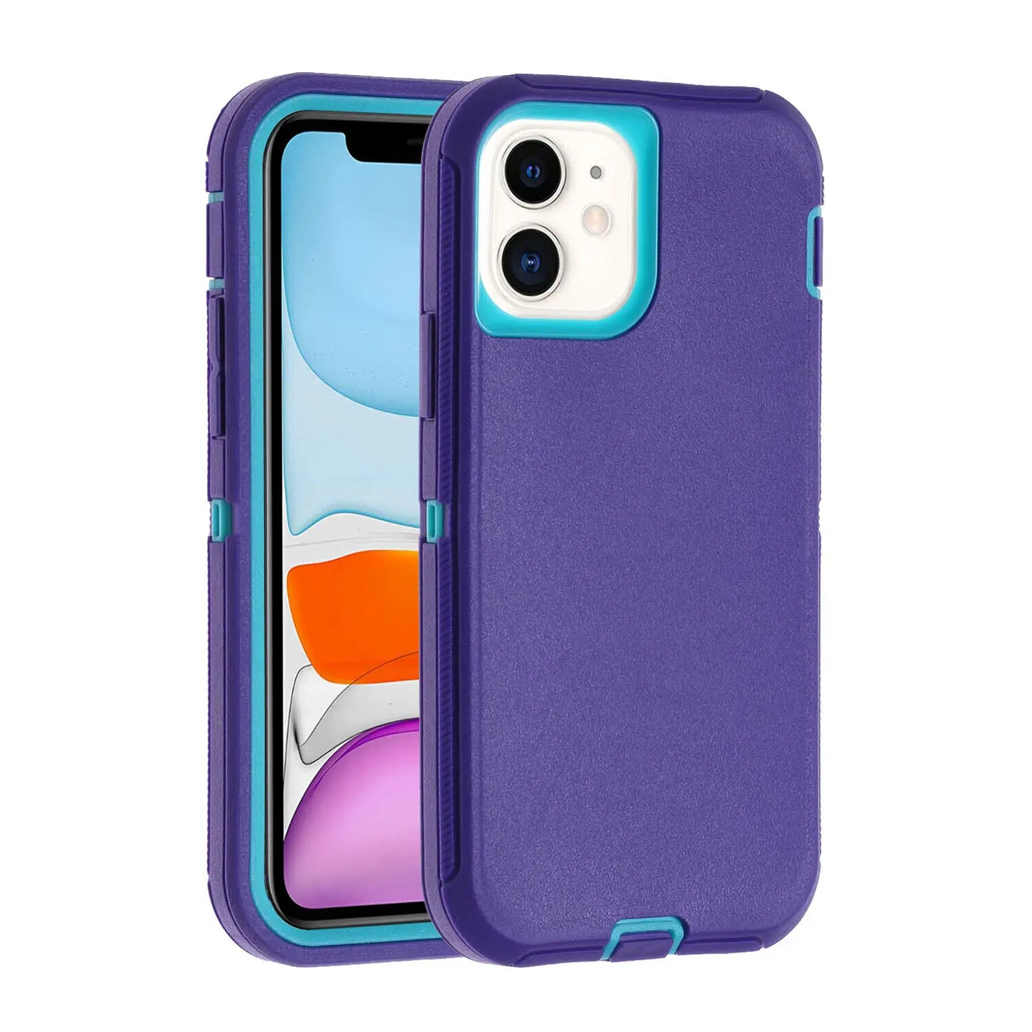 Heavy Duty Shockproof Defend Case For iPhone 17, 16 15 14 13 12 11 Pro Max