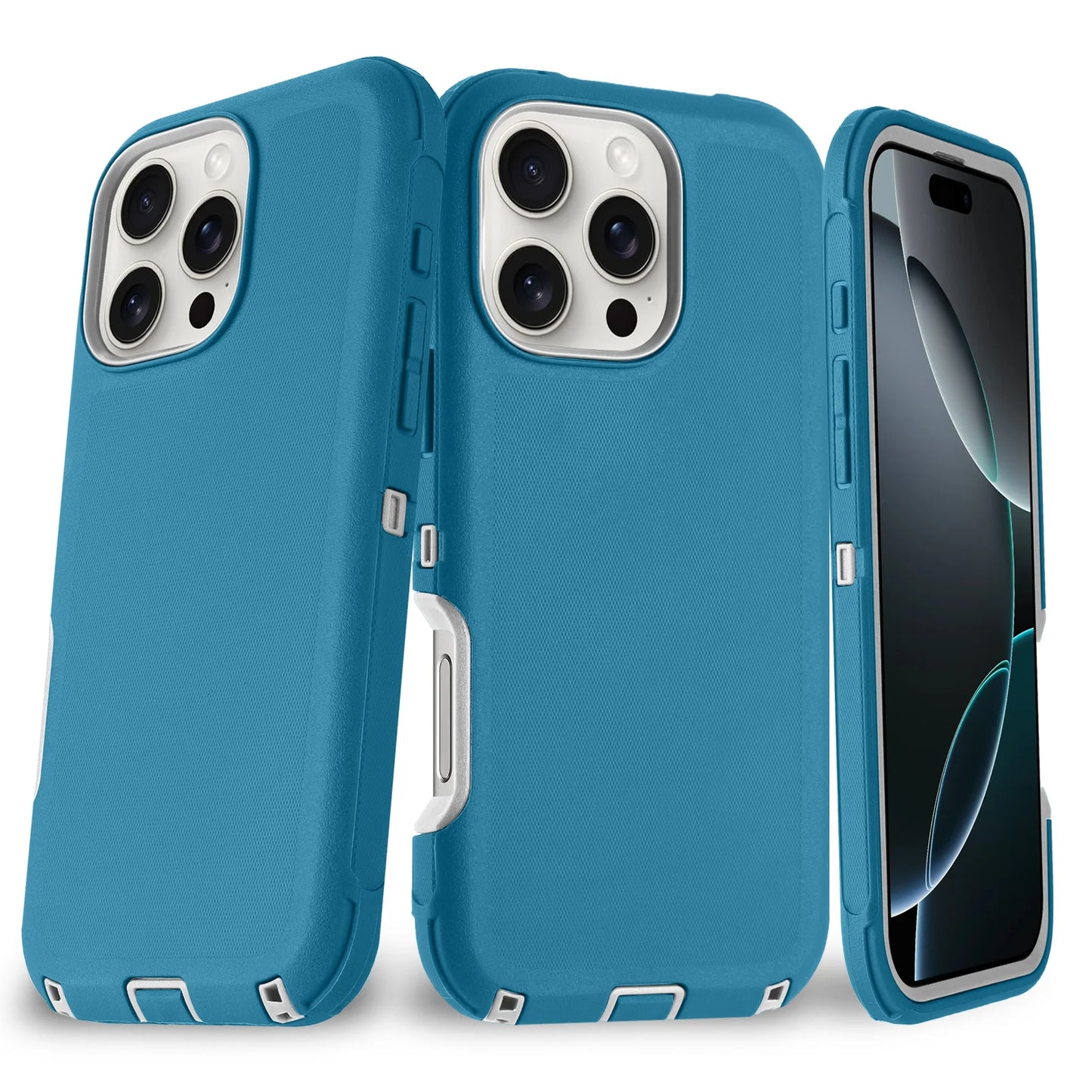 New Heavy Duty Defender Series Case for Iphone 17 16 16 Pro 16 Plus 16 Pro Max Hard