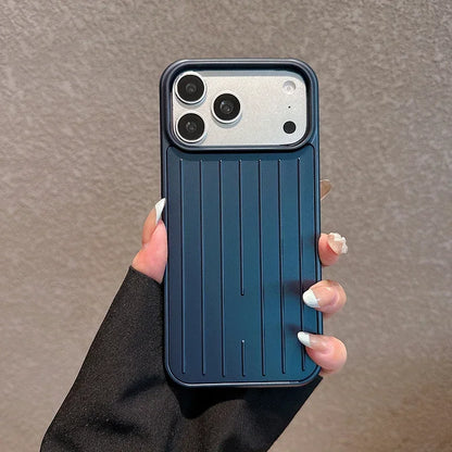Luxury Texture Phone Case For IPhone 18 17 16 15 14 13 Pro Max Shockproof