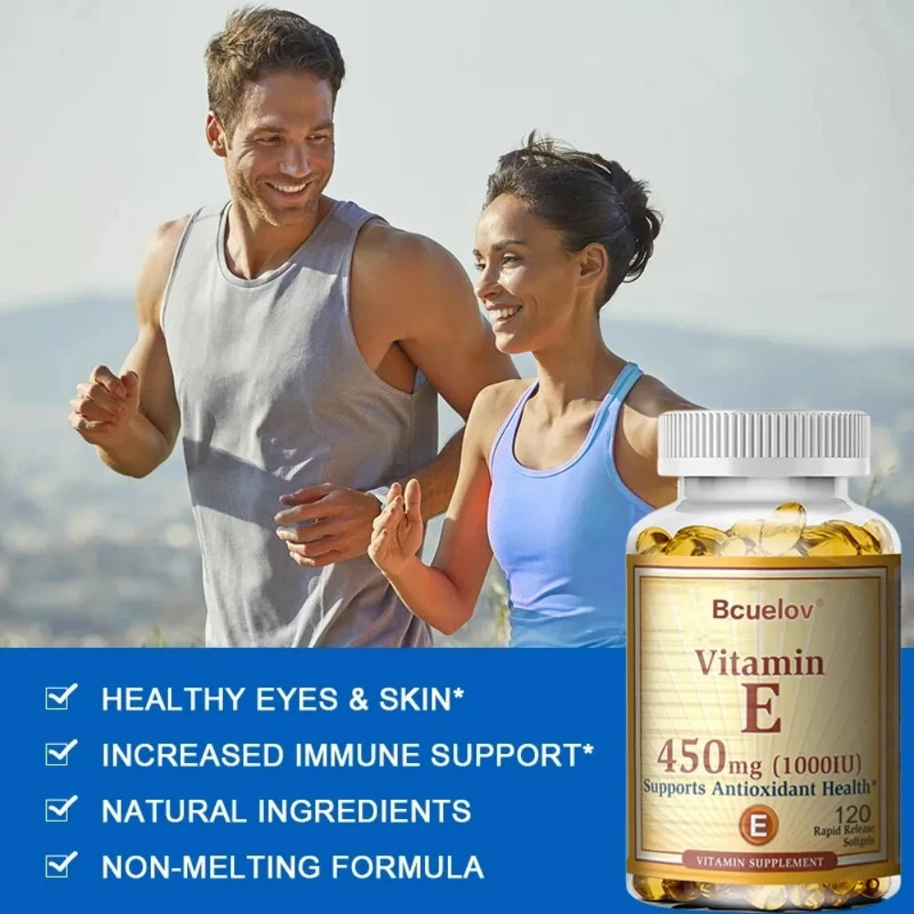 Vitamin E 1000IU Capsules Anti-aging