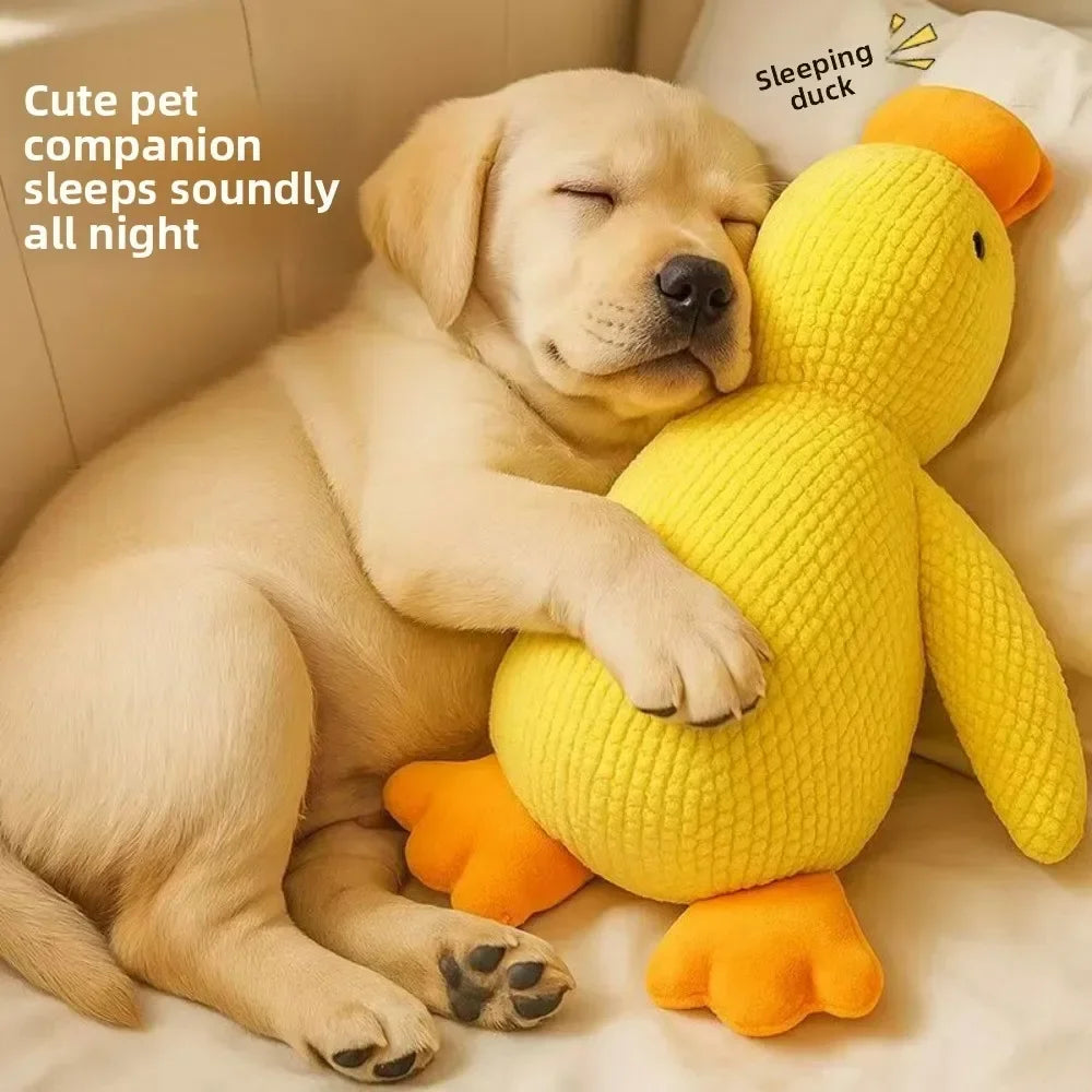 1/3PCS Things For Dogs Accessories Dog Supplies Calming Duck Squeaky Plush Toy Luxury